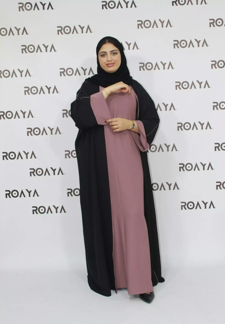 Abaya lalla moulati en lilac